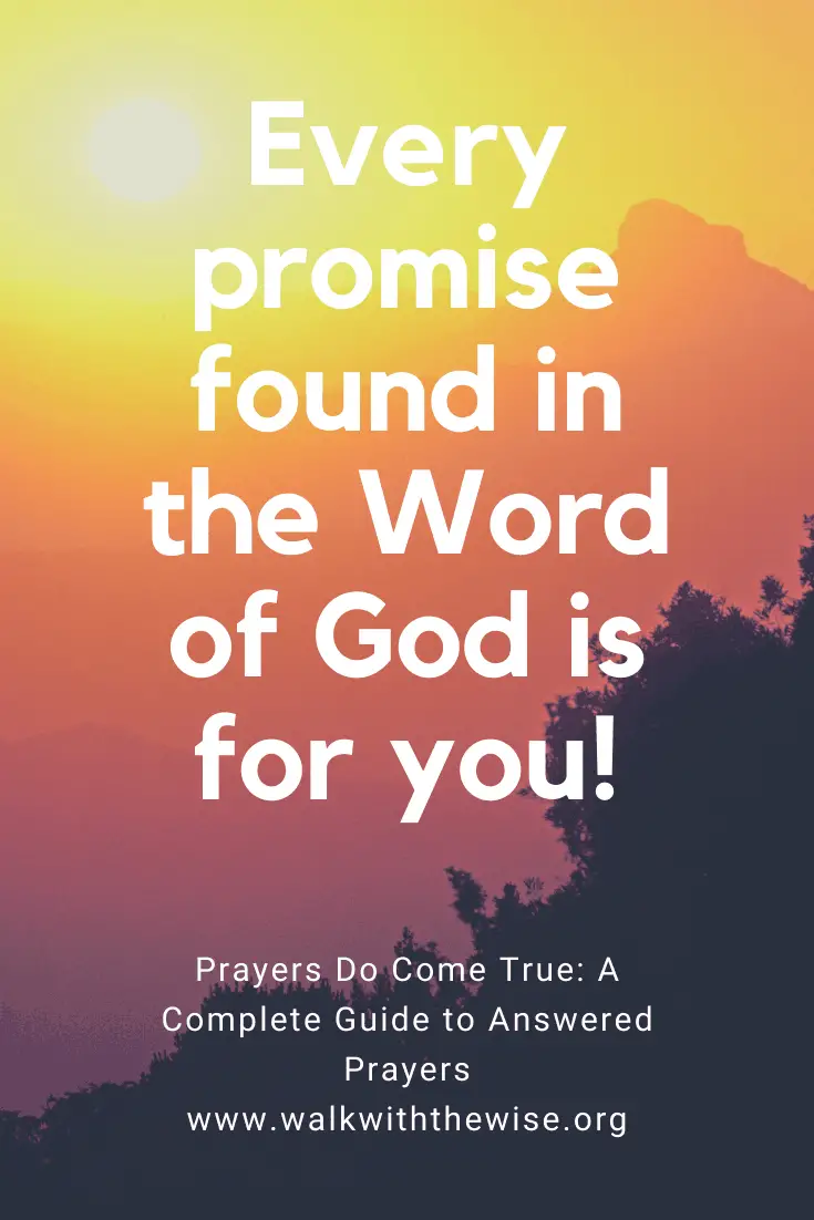 Every Promise is for You!