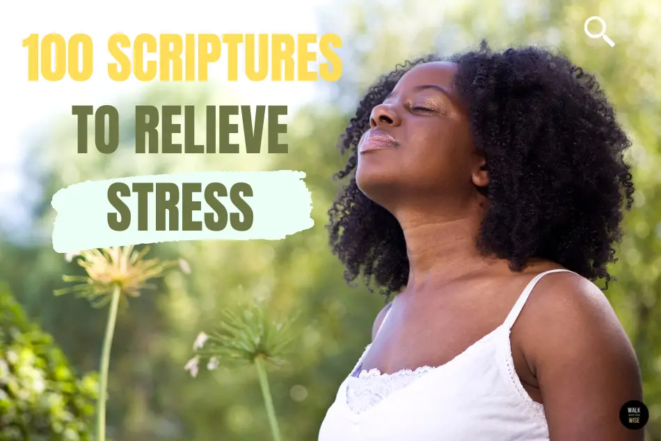 scriptures to relieve stress